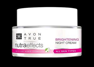 Avon True Nutraeffects Brightening Night Cream