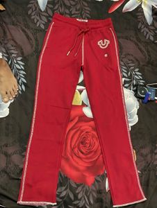 Red True Religion Sweatpants original