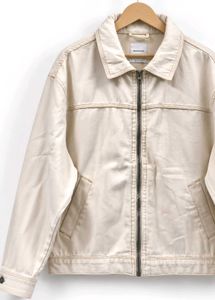 Premium Denim Harrington Jacket