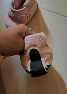 Cute Pink Toddler Boots