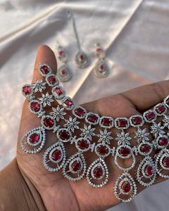 ✳️ Fixed Price  American Diamond Jewellery Set✳
