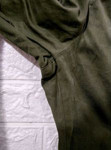 Stylish Olive Green Cargo Pants