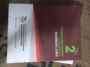 CA Foundation Course Textbooks - Accounting, Busin