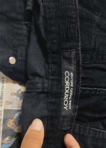 Black Men's (unisex) velvet Jeans