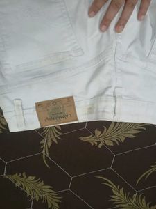 Classic White Wide Leg Jeans