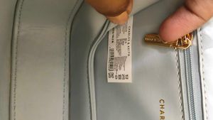 Charles &amp; Keith ALVA quilted sling - Sea salt blue
