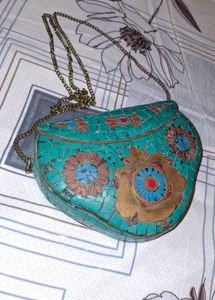 Bohemian Mosaic Clutch Bag