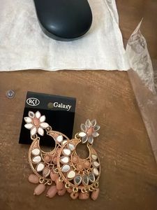 Beautiful Rose Gold Earrings