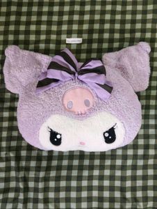 Kawaii Sanrio kuromi face Plushie / Pillow