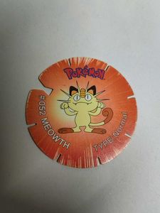 Meowth Pokemon Tazo Cheetos Collectible