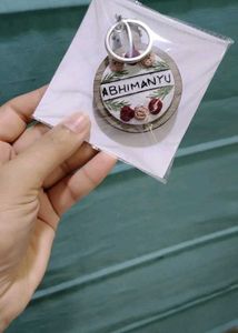 Hand Embroidered Keychain 🗝️