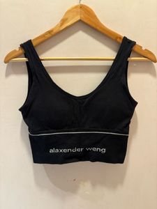 Black Alexander Weng Sports Bra