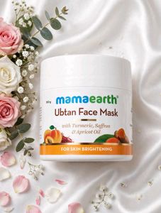 💜 Mamaearth Ubtan Face Mask - For Skin Brightenin