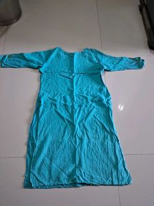 Blue Printed Kurta