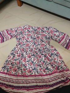 Boho Floral Print Dress