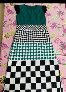 Partywear Gown With Side Slit