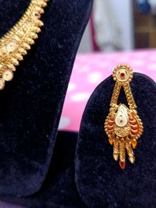 2 gram gold plated  Exquisite  Necklace a