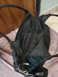 Stylish Black Hobo Bag
