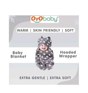 60% OFF🥳Adorable Baby Swaddle Blanket with Hood