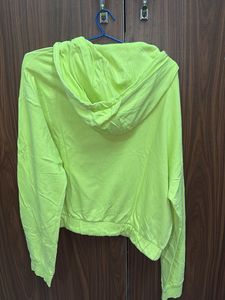 Neon Green 'Break Free' Hoodie