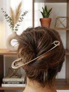 Chic Safety Pin Hair Clip