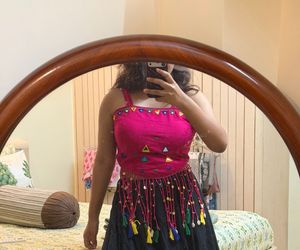 Boho Embroidered Crop Top with Tassels