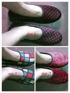 (pack of 3)Cute Polka Dot & Patterned Flats