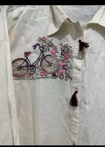 Embroidered Bicycle cord set