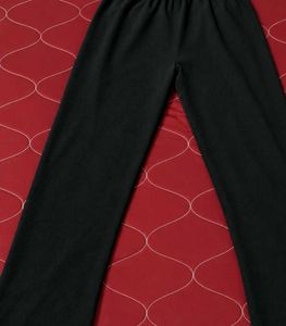 Black  fit and flare Pant for women upto xxxl