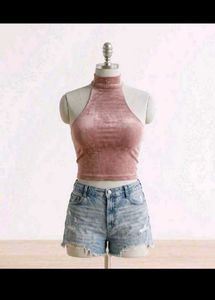 SHEIN Halter Neck Top