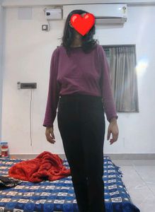 Black Fitted Trousers