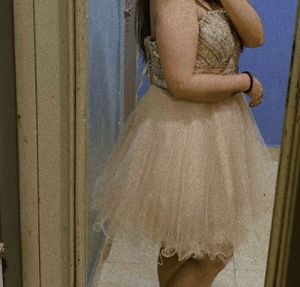 Sparkly Embellished Tulle Gown off shoulder