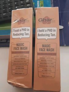 💥💯% original ghar Facewash pack of 2 each 100ml