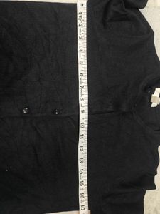 H&amp;m Chic Black Button-Up Cardigan