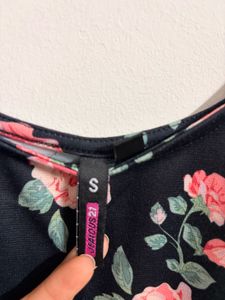 Floral Print Mini Dress