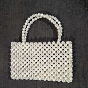 Pearl Beaded Handbag