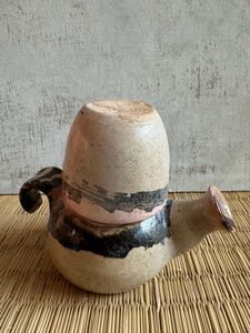 Artist Made Piggy Pot & Cup