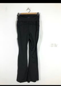 WORKOUT BELL BOTTOM High Waist Pants With Pockets