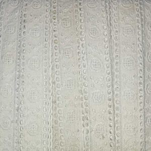 Premium White Cotton Embroidery Lace Border