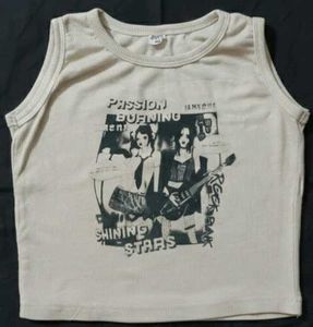 Graphic Print Tank Top