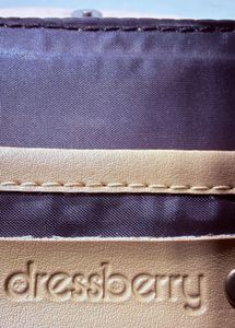 Stylish Two-Tone Crossbody HandBag