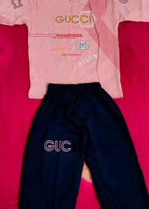 #Boy's Cute Gucci Inspired Outfit Set