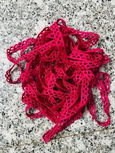 Pink Colour Lace