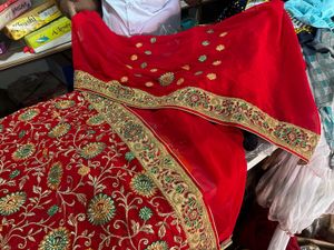 Saree With Heavy Work