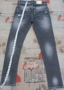 grey  black colour denim