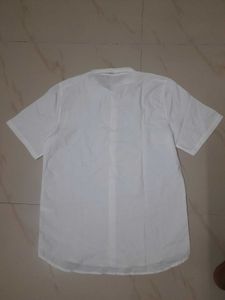 Classic White H&amp;M Short Sleeve Shirt