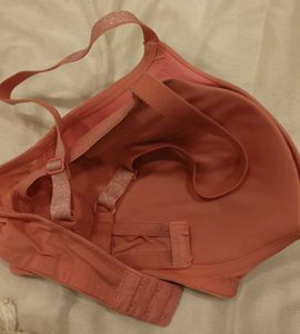Comfortable Coral Tshirt Bra