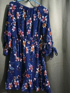 Floral Print Mini Dress