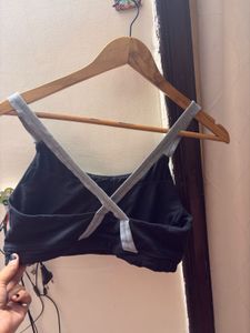 Black Sports Bra
