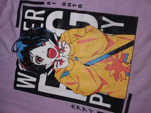 Anime Graphic T-Shirt S size